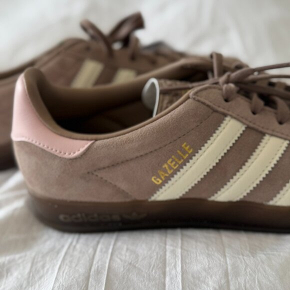 Rare Adidas Gazelle Indoor - Brown Pink - Picture 3 of 5